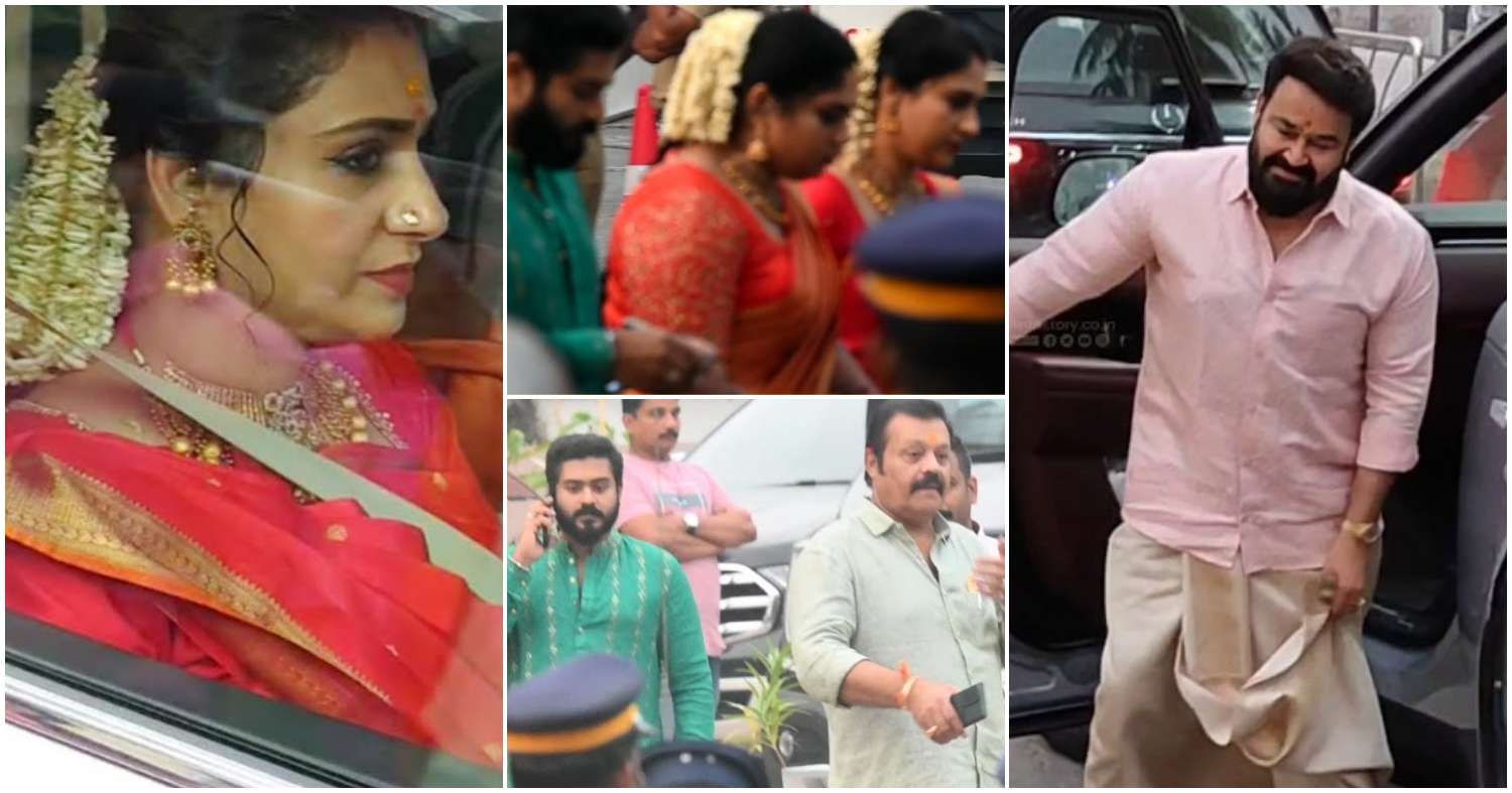 Actors And Narendra Modi Reached For Suresh Gopi Daughter Bhagya Suresh Marriage