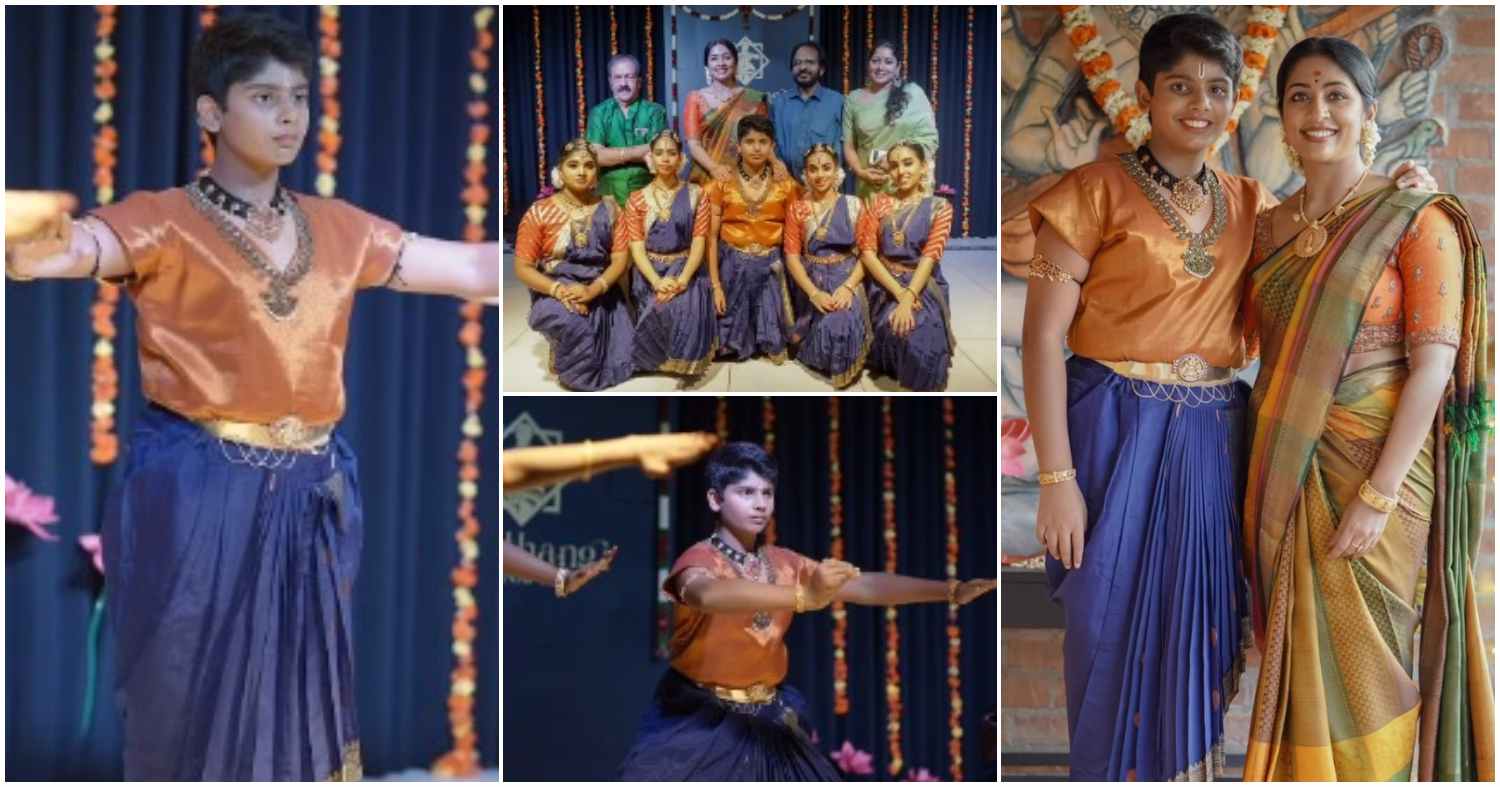 Navya Nair Son Sai Krishna Dance Video Viral