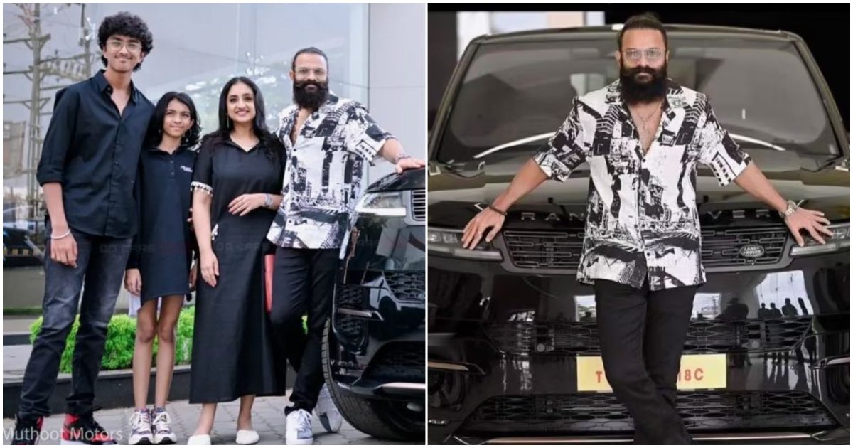 Actor Jayasurya New Range Rover