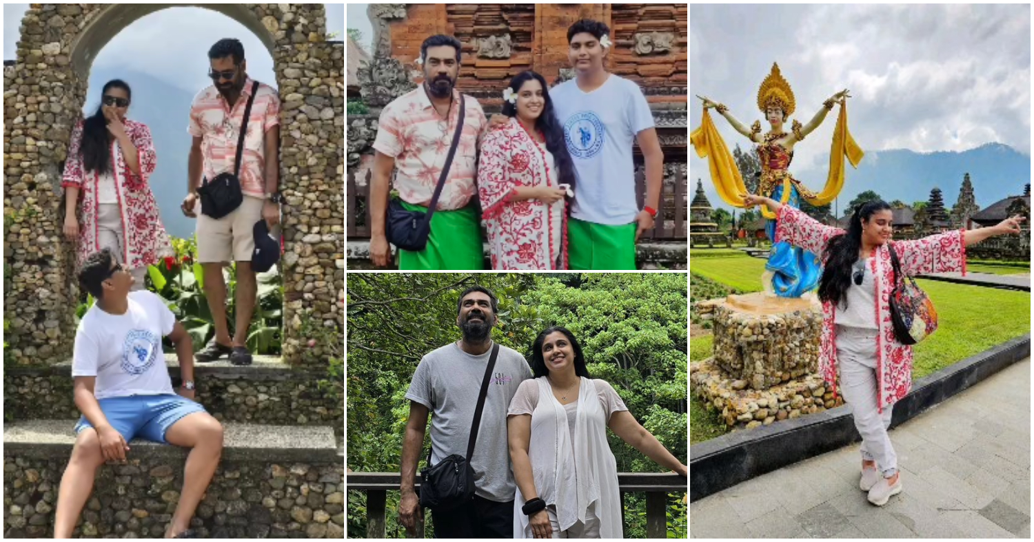 Samyuktha Varma And Biju Menon In Foreign Trip