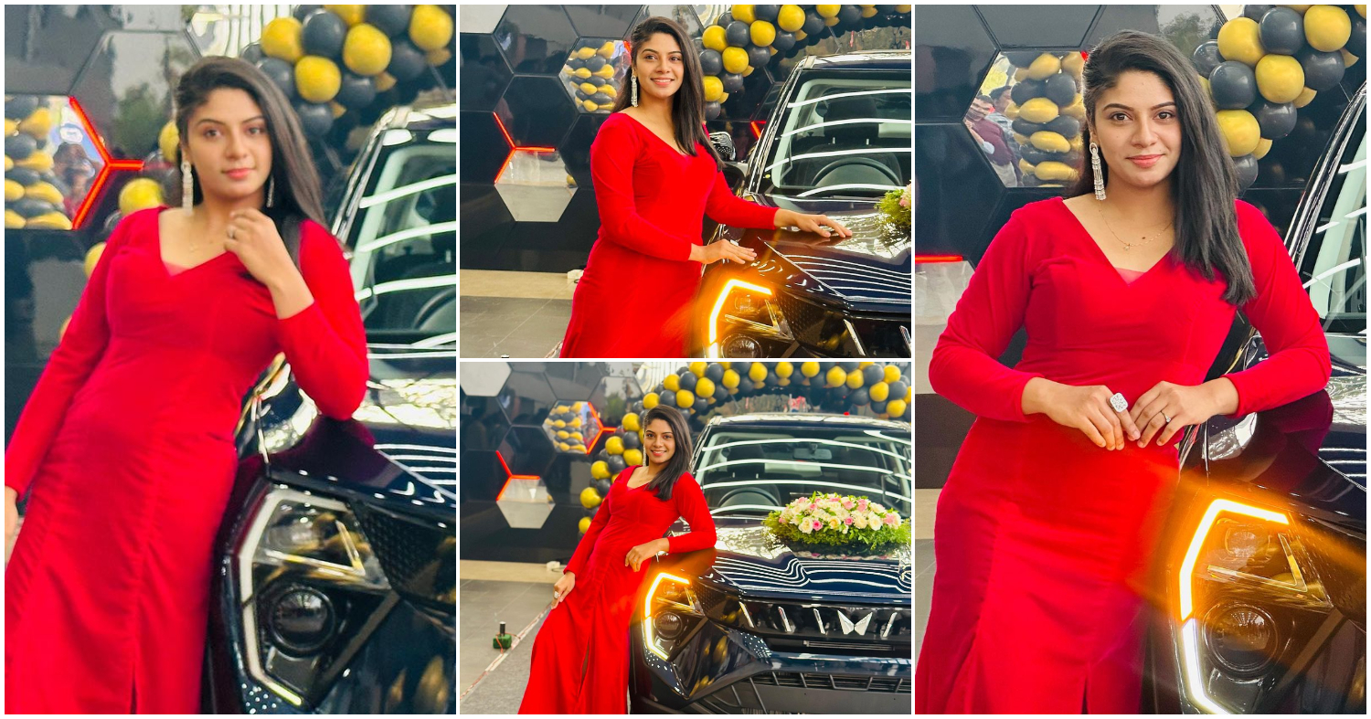Reneesha Rahiman Shines In Mahindra 3XO Launch