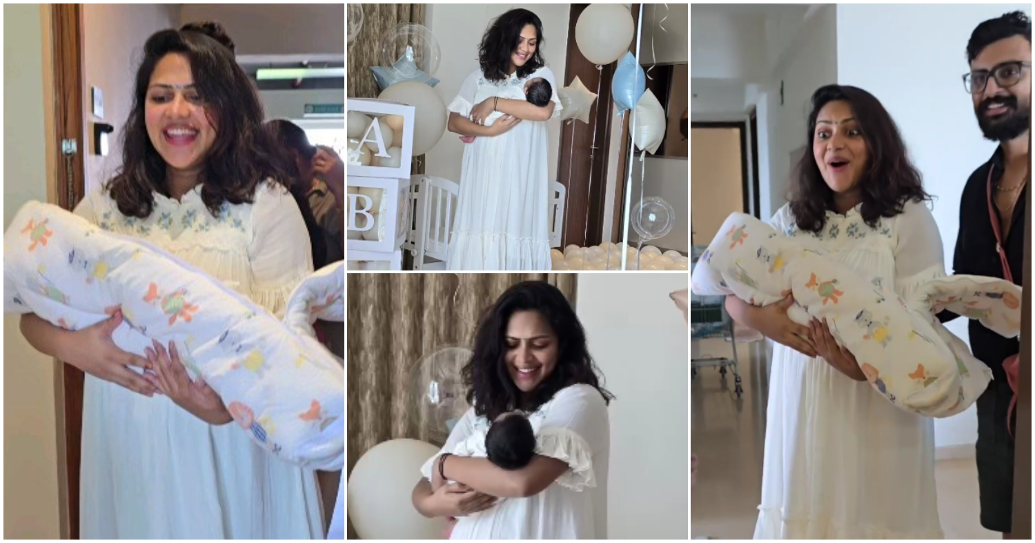 Actress Amala Paul Blessed With Baby Boy