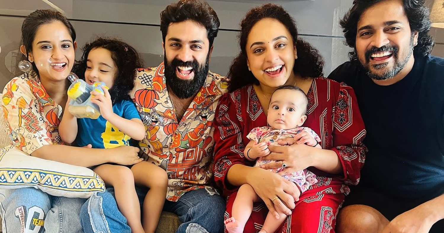 GP And Gopika Visit Pearle Maaney And Family