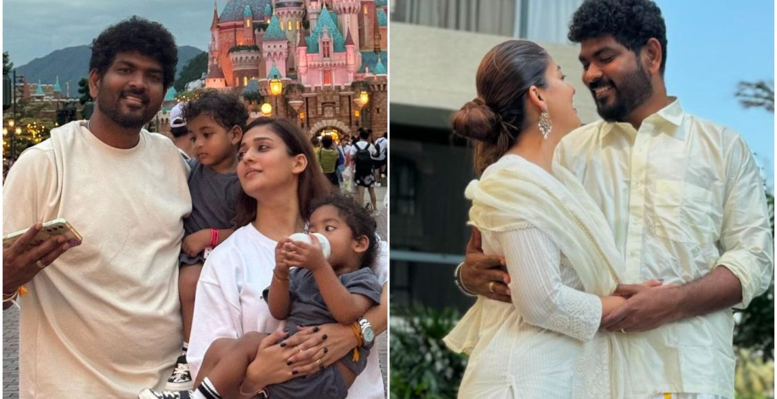 Nayanthara And Vignesh Shivan In Disneyland