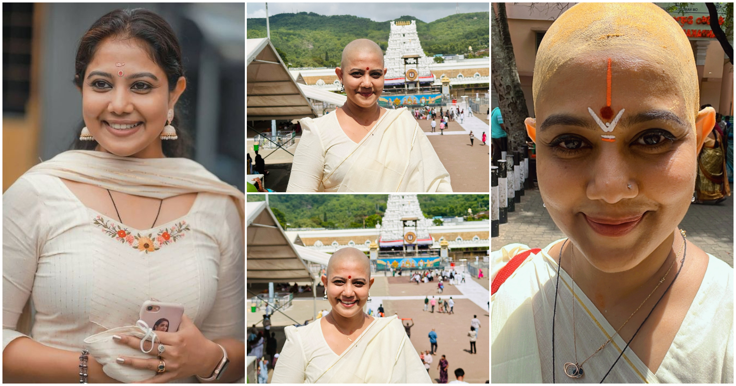 Rachana Narayanankutty At Thirupathy Venkatachalapathy Temple