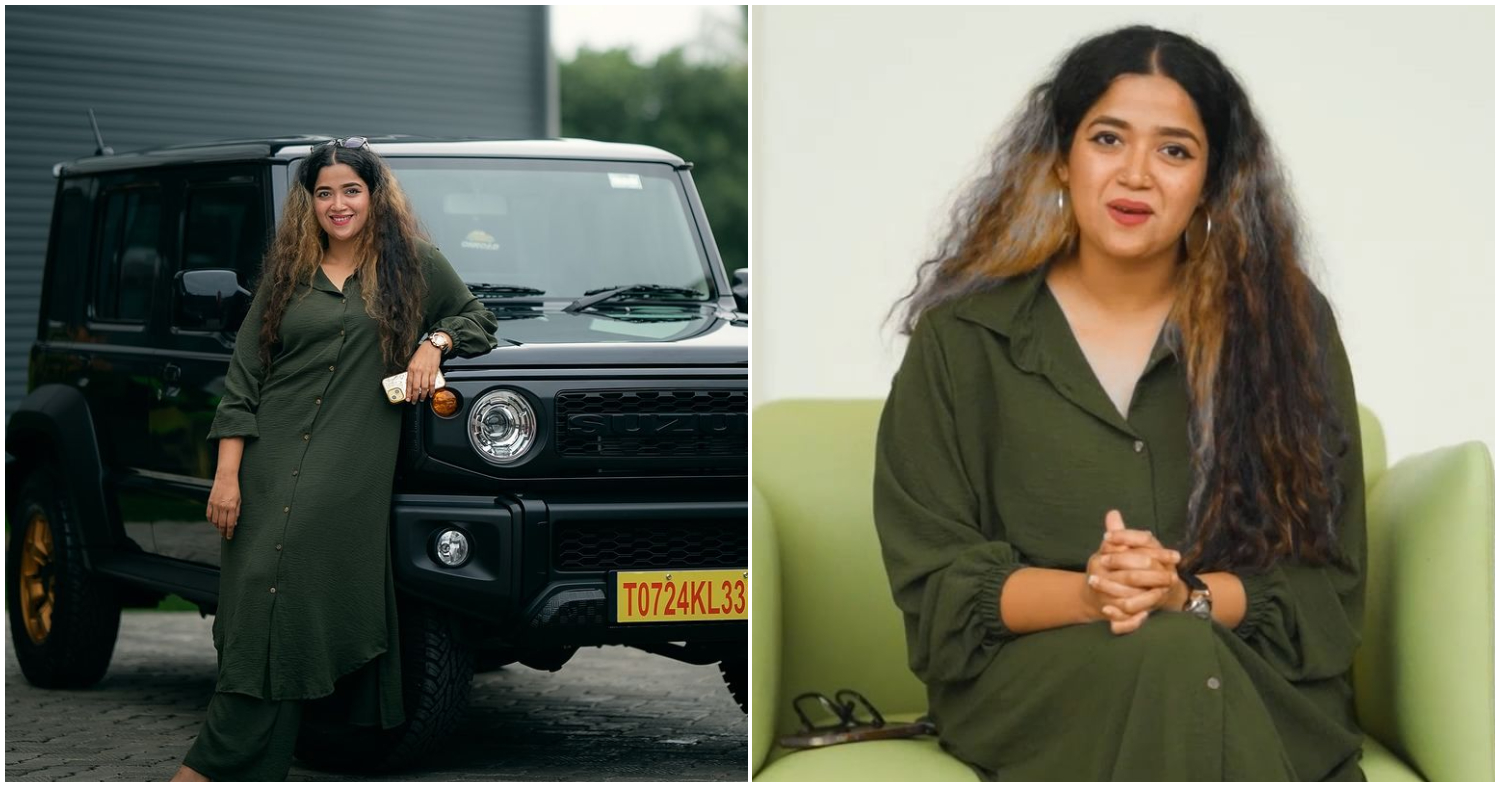 Abhirami Suresh New Maruti Suzuki Jimny