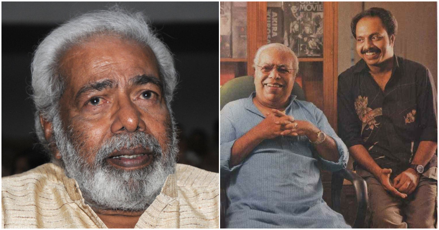 Shammy Thilakan Post With Father