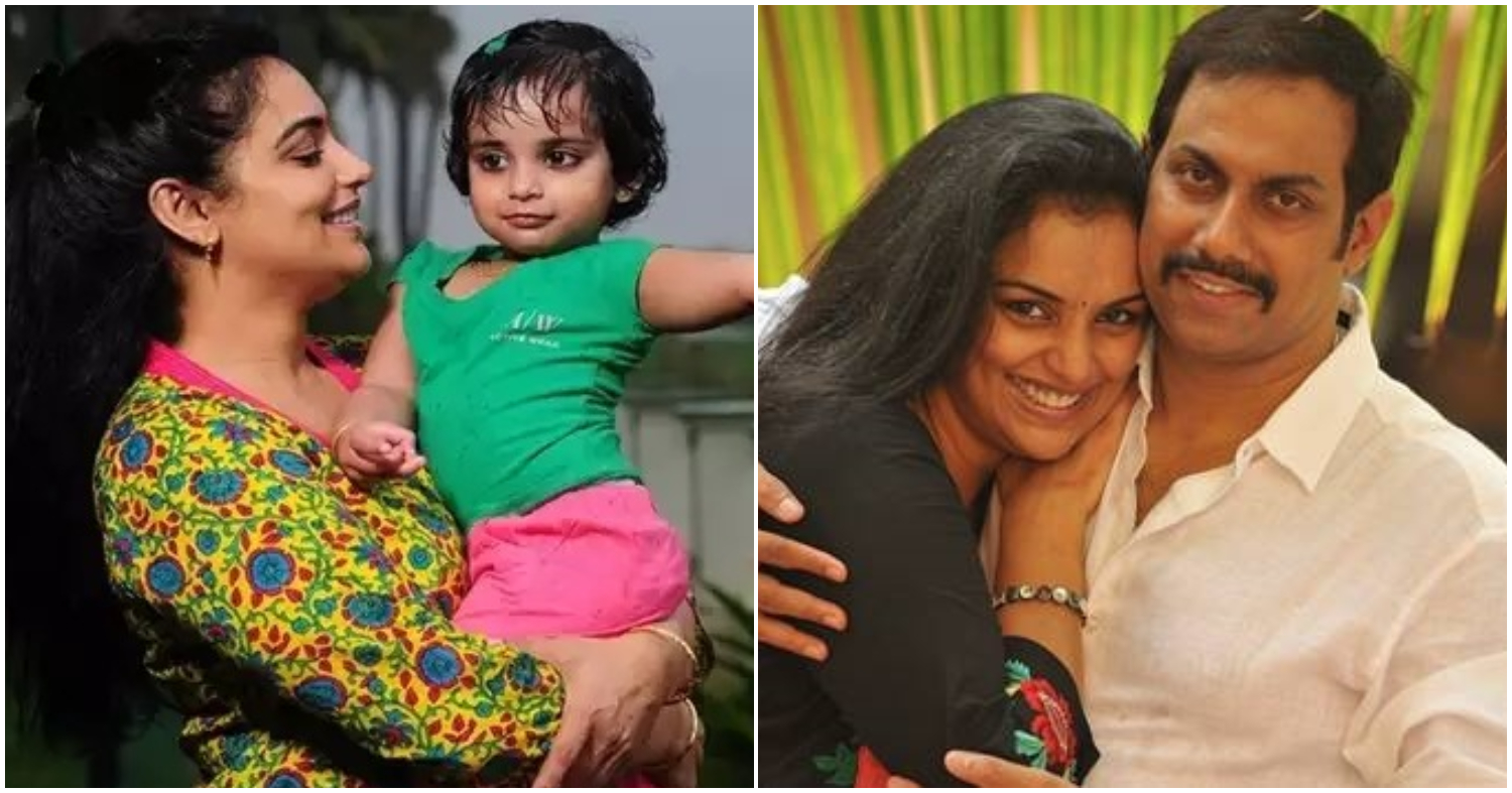 Actress Shwetha Menon Daughter Birthday