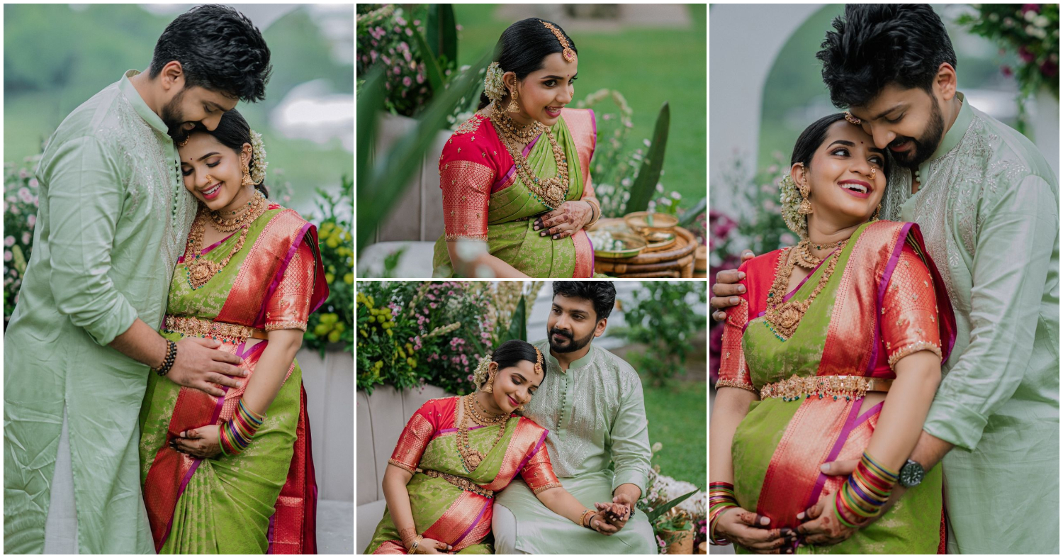 Malavika Krishnadas Valaikappu Ceremony