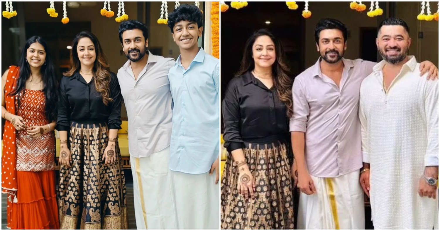 Actor Suriya And Jyothika Family Diwali Highlights