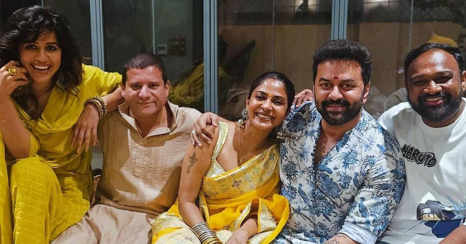 Ranjini Haridas With Poornima And Indrajith Sukumaran