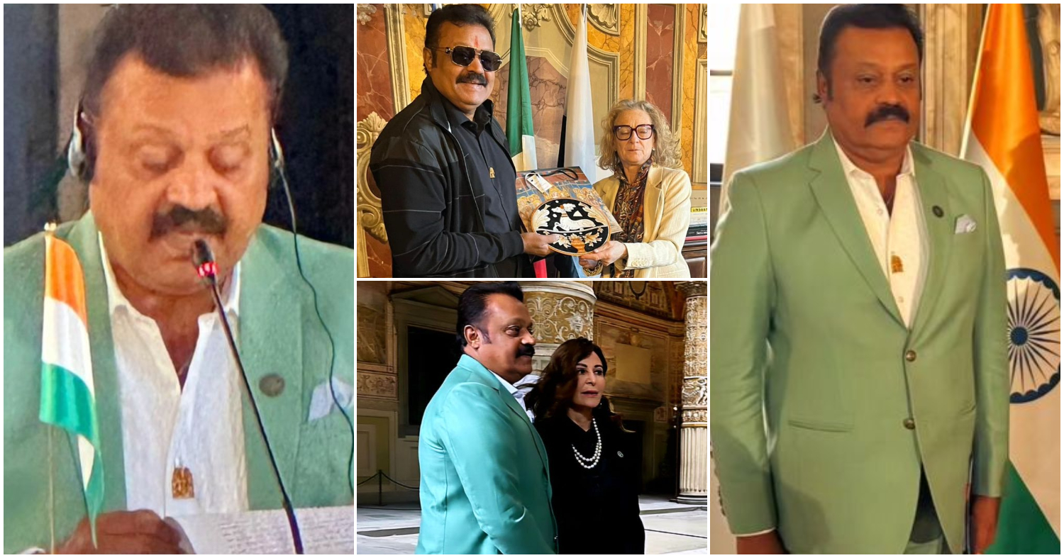 Suresh Gopi At G7 Summit In Italy